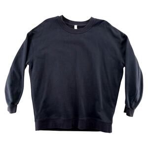 Lululemon Black Cotton Crewneck Sweatshirt – Size 10